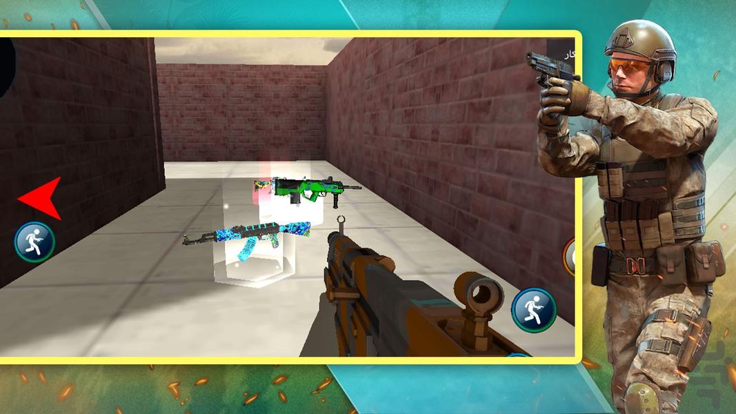 بازی تفنگی - عکس بازی موبایلی اندروید