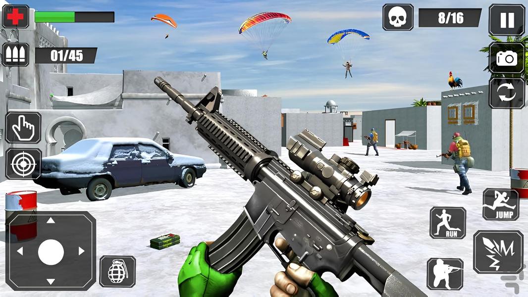 تفنگ بازی یگان ویژه - Gameplay image of android game