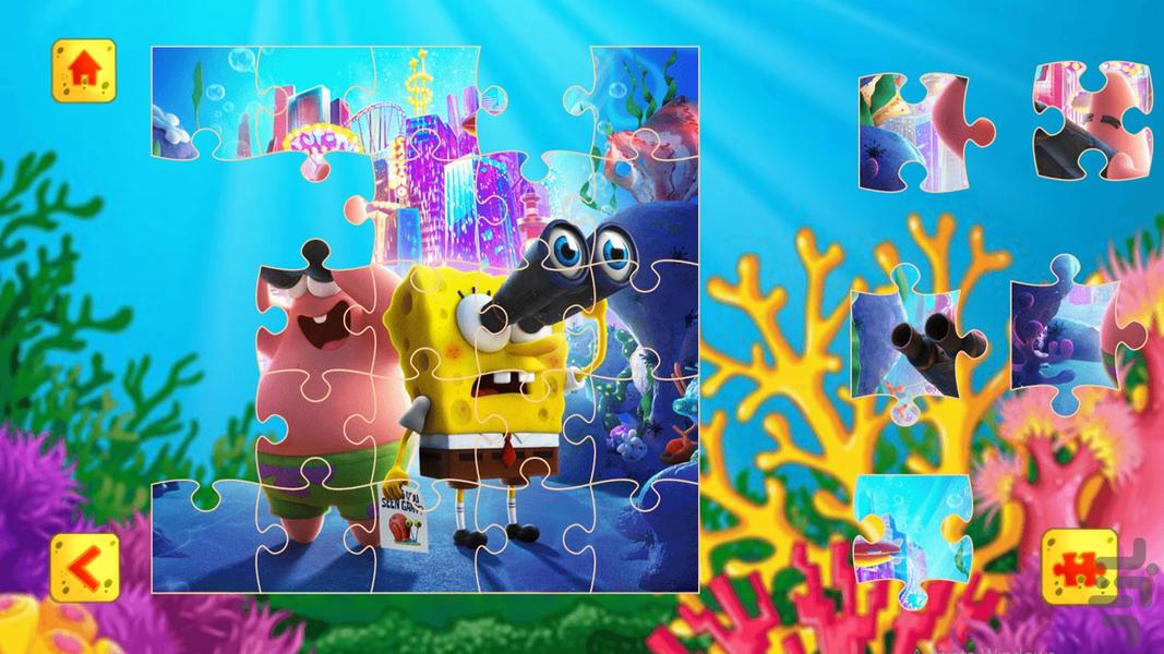 Spongebob game - Gameplay image of android game