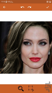 Change the hair color - Image screenshot of android app