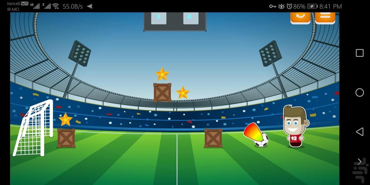 Flick Shoot - Gameplay image of android game