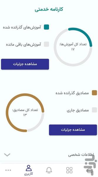 نرم افزار خادمیاری بنیاد کرامت رضوی - عکس برنامه موبایلی اندروید