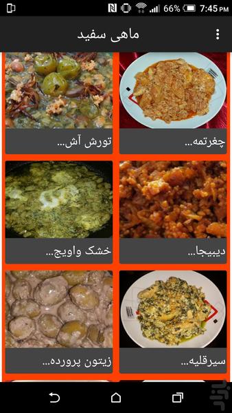 ماهی سفید - عکس برنامه موبایلی اندروید