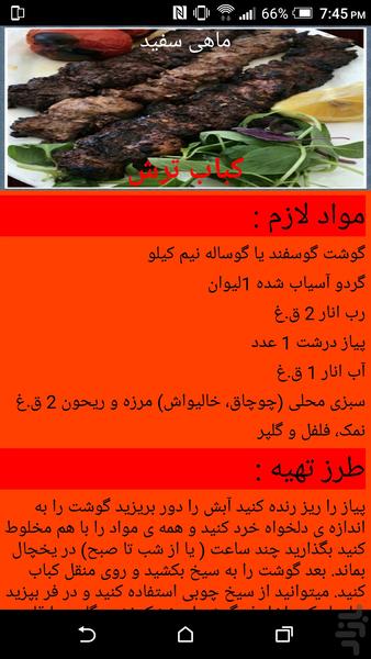 ماهی سفید - عکس برنامه موبایلی اندروید