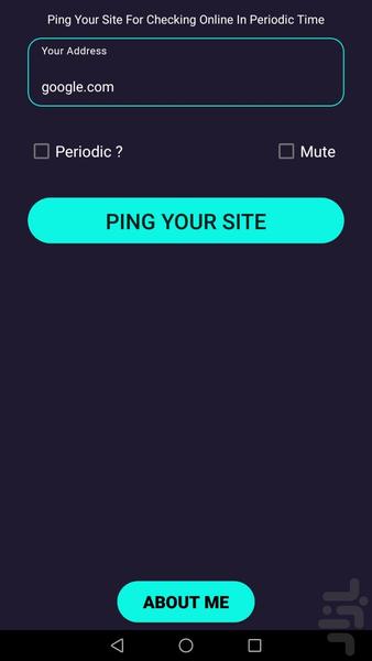 Periodic Ping- Gamer Tool - Image screenshot of android app
