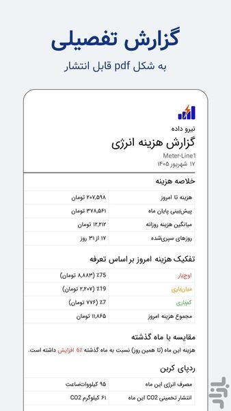 نیرو داده - عکس برنامه موبایلی اندروید