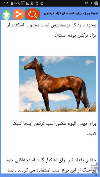 صفر تا صد پرورش اسب - Image screenshot of android app