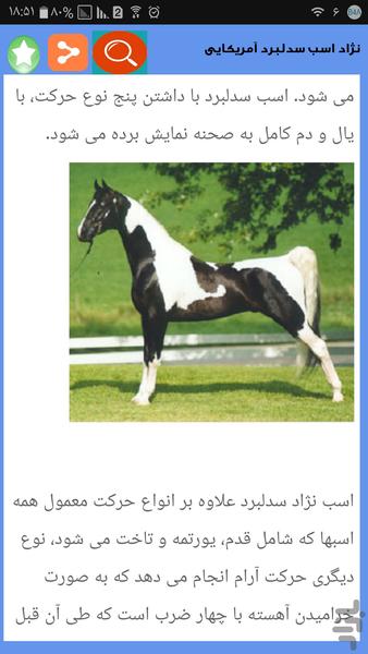 صفر تا صد پرورش اسب - Image screenshot of android app