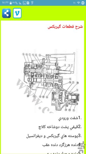سرویس جعبه دنده خودرو - عکس برنامه موبایلی اندروید