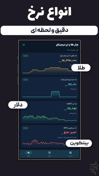 آلارمینو | تقویم، یادآور و نرخ روز - عکس برنامه موبایلی اندروید