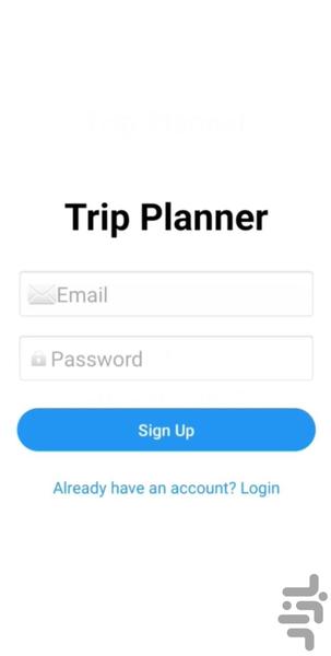Trip Planner - عکس برنامه موبایلی اندروید