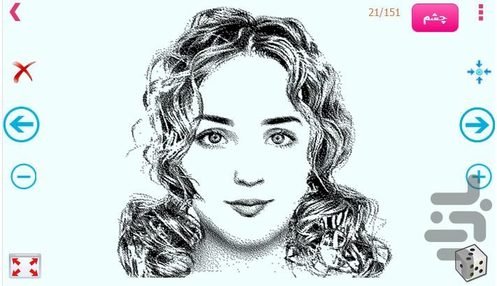 چهره نگاری - عکس برنامه موبایلی اندروید
