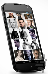 Men's Hairstyle Journal - Image screenshot of android app