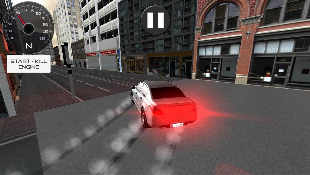 سرعت در شهر : پژو ۵۰۸ - عکس بازی موبایلی اندروید