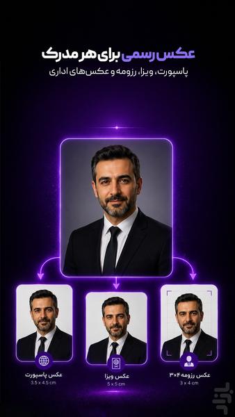 سیما | هوشمصنوعی عکاسی و پرتره - عکس برنامه موبایلی اندروید