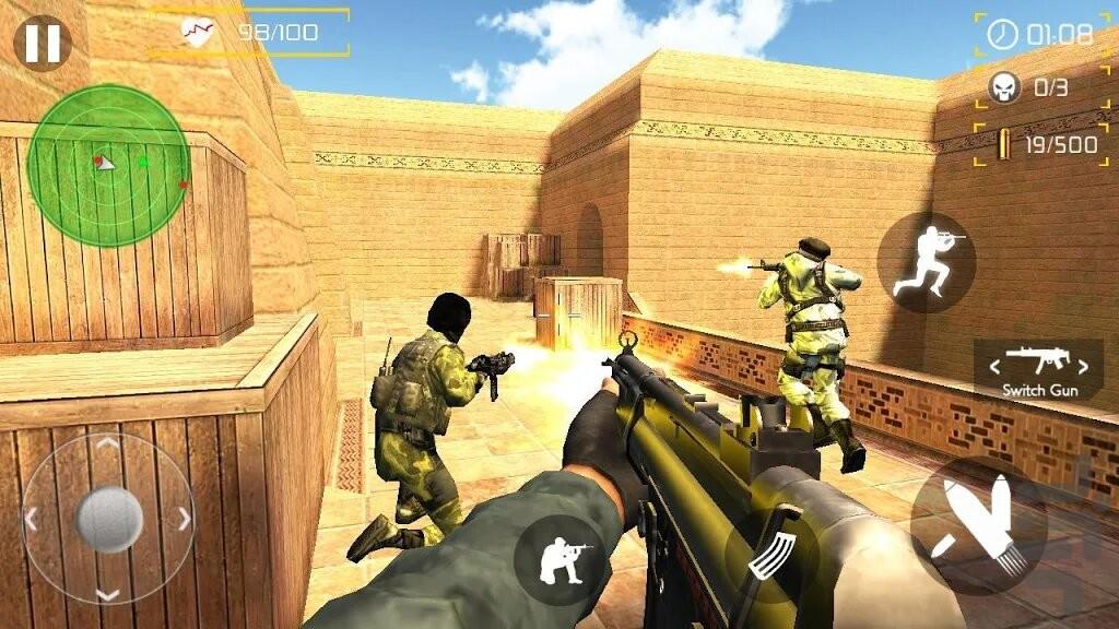 Counter Strike Group - Gameplay image of android game
