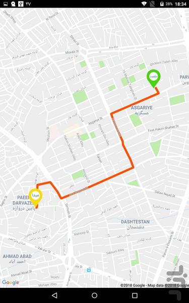 سی تاک راننده - عکس برنامه موبایلی اندروید