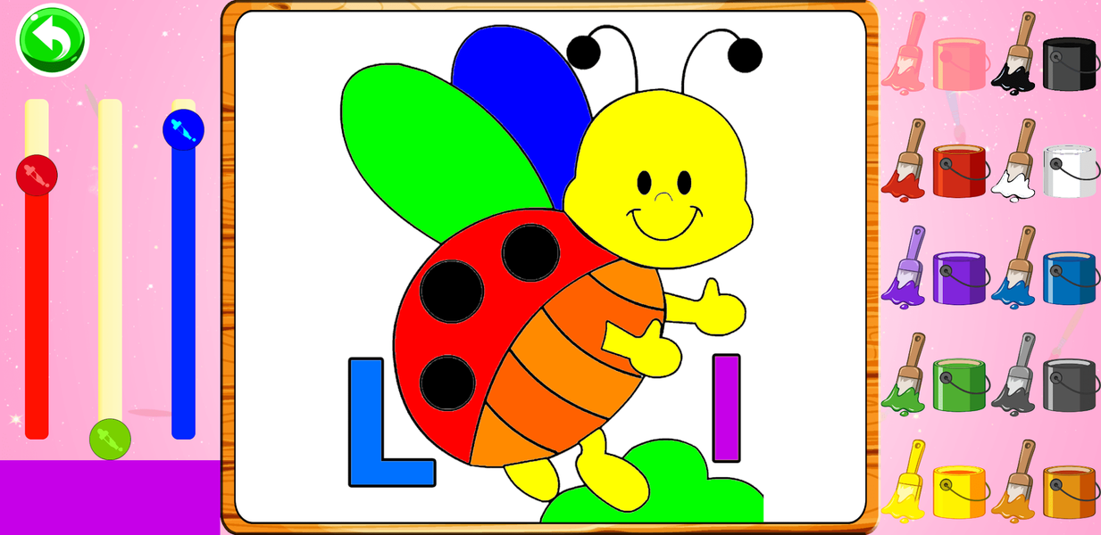 learn colors for kid preschool - Gameplay image of android game