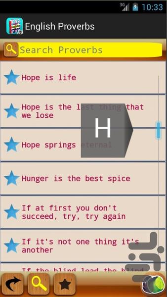 English Proverbs - Image screenshot of android app