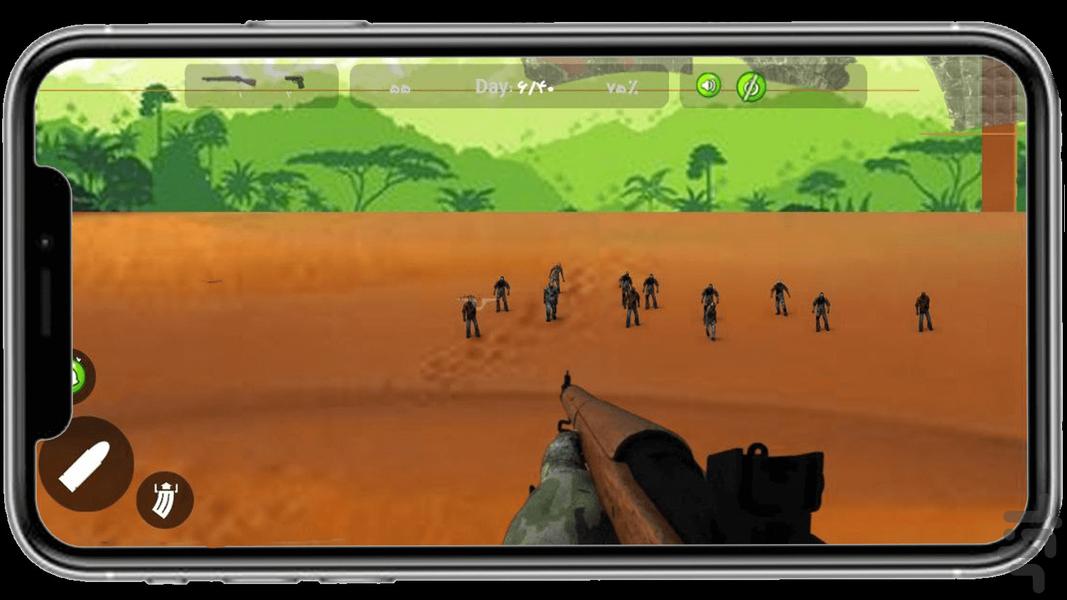 تفنگ بازی - Gameplay image of android game