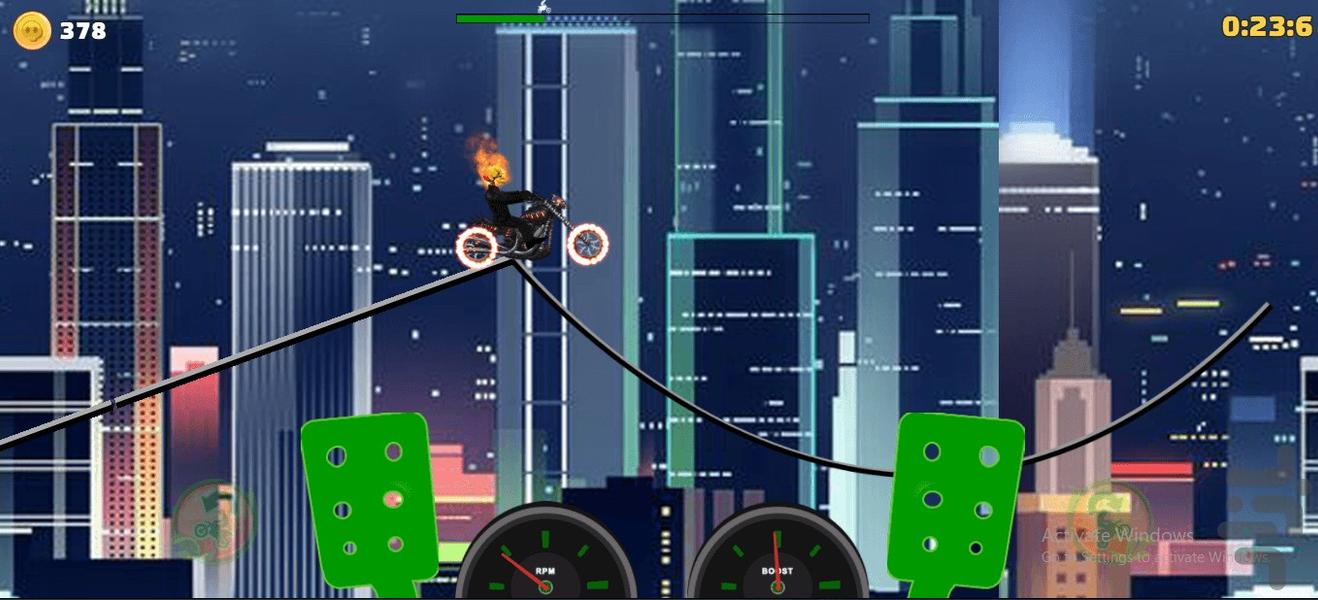 بازی موتور سواری - Gameplay image of android game