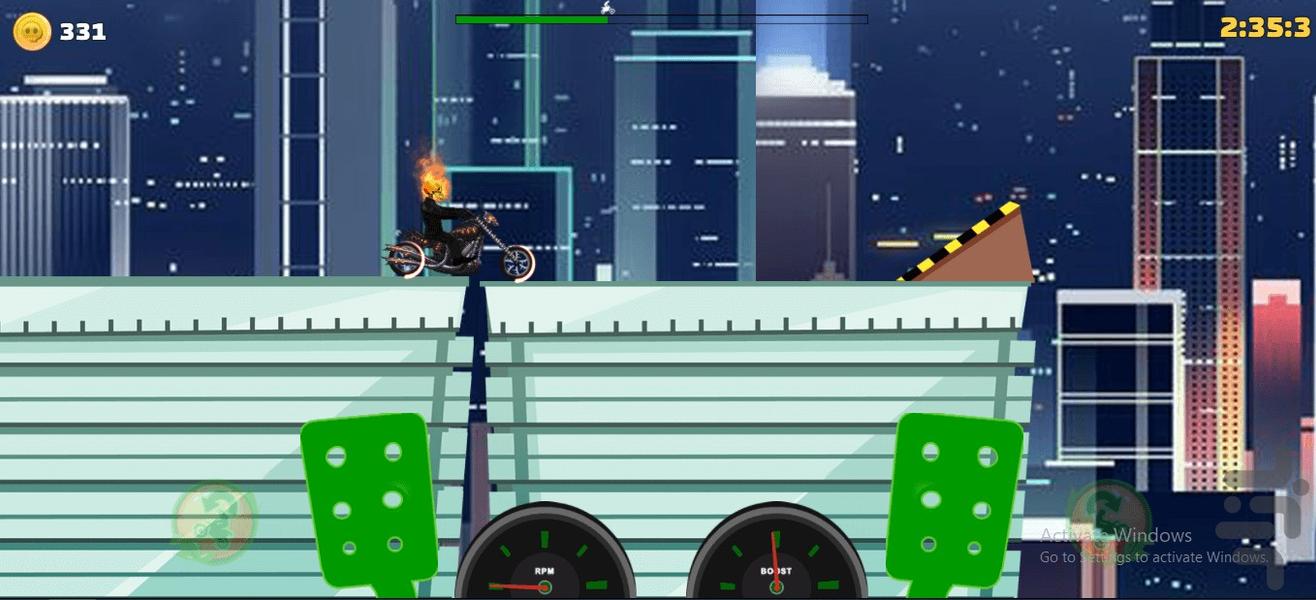 بازی موتور سواری - Gameplay image of android game