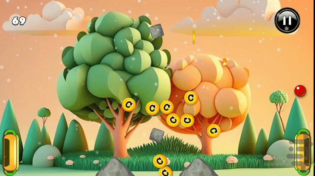 بازی  توپ شیطونک - Gameplay image of android game