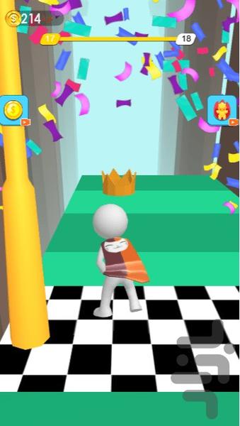 بازی پارکور - Gameplay image of android game