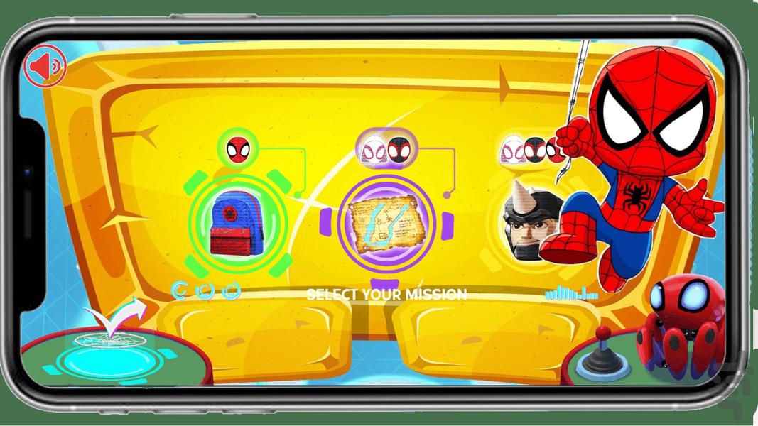 بازی مرد عنکبوتی - Gameplay image of android game