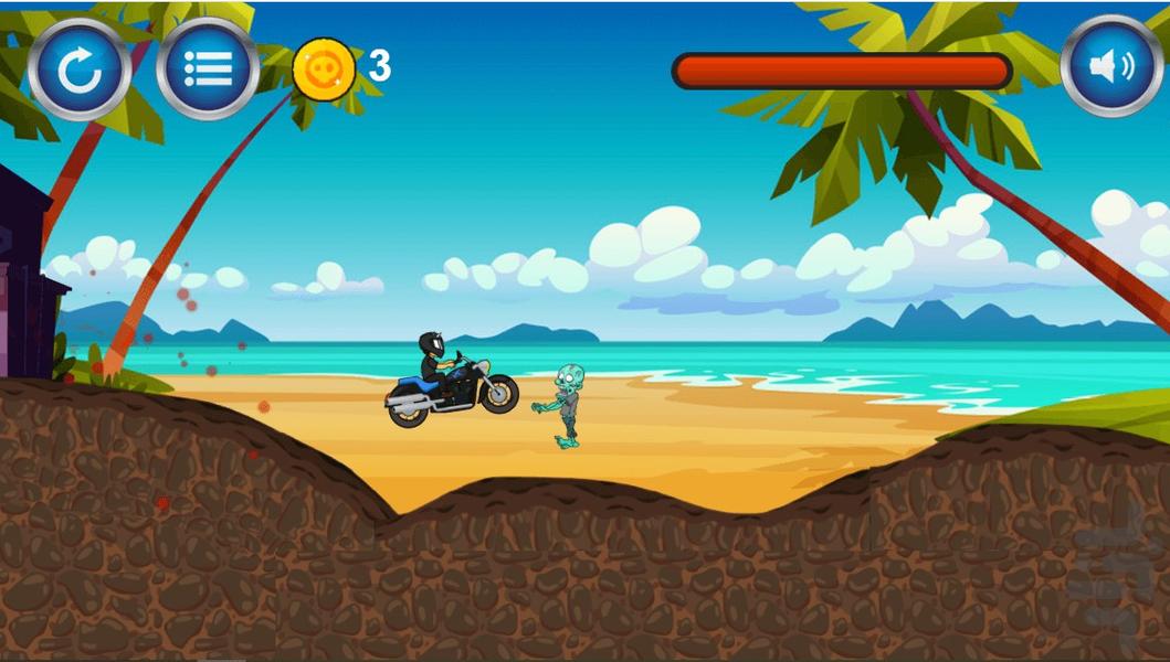 موتور سواری حرفه ای - Gameplay image of android game