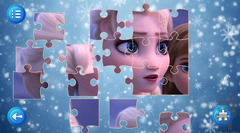 elsa and anna puzzle games