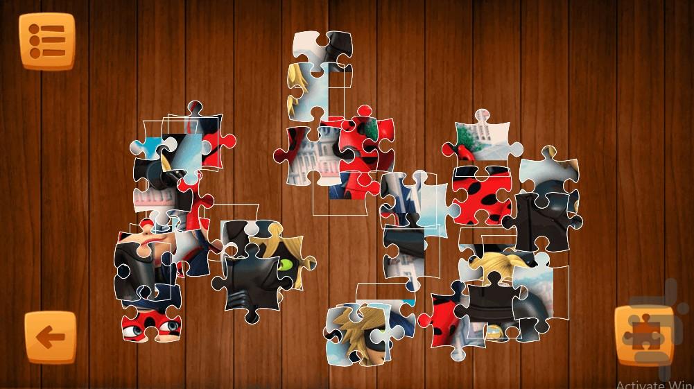 پازل دختر کفشدوزکی - عکس برنامه موبایلی اندروید