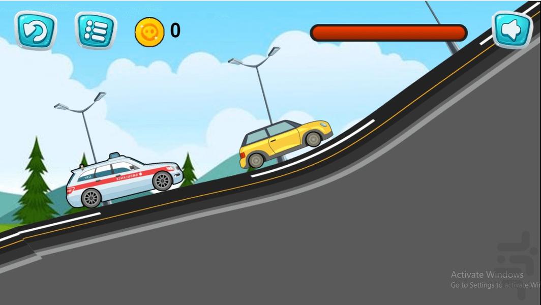آمبولانس سواری - Gameplay image of android game