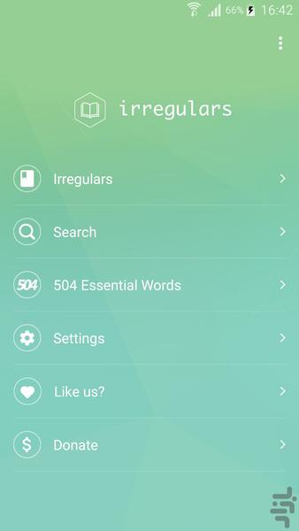 Irregulars + 504 - Image screenshot of android app