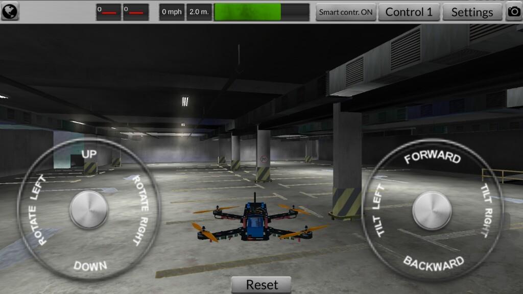 quadcopter - Gameplay image of android game