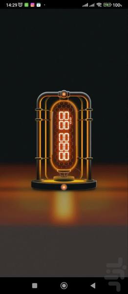 ساعت تیوبی - عکس برنامه موبایلی اندروید