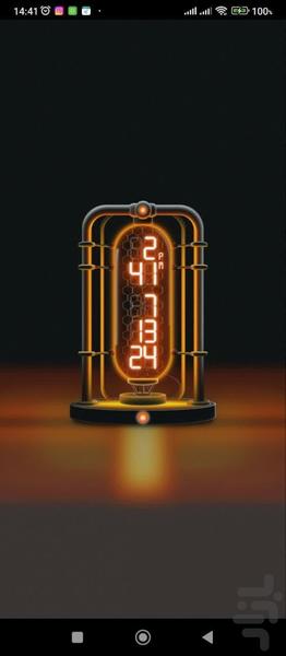 Tube Clock - Image screenshot of android app