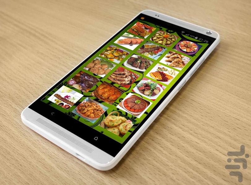 100 نوع کباب و کوکو - Image screenshot of android app