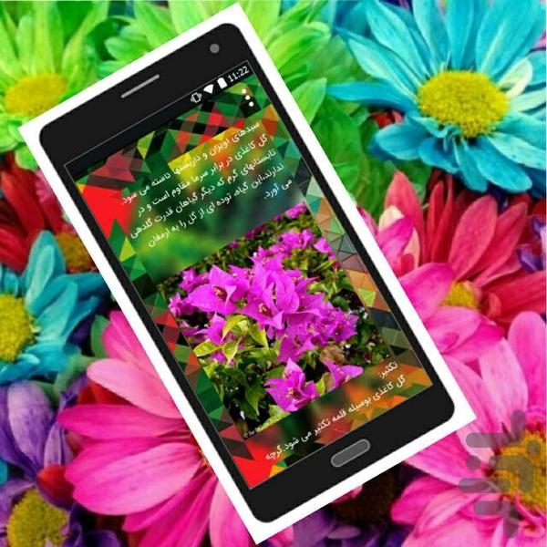 Flowers proliferation education - Image screenshot of android app