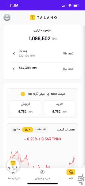 طلانو - Image screenshot of android app
