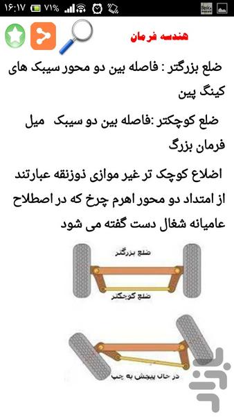 تعمیر جلوبندی خودروهای بنزینی - Image screenshot of android app