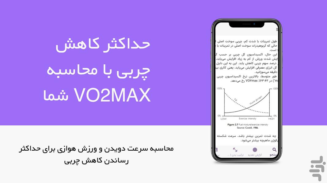 پلتفرم لاغری و تناسب اندام تندرست - عکس برنامه موبایلی اندروید