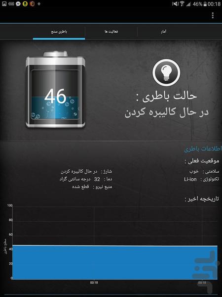 باطری سنج - Image screenshot of android app