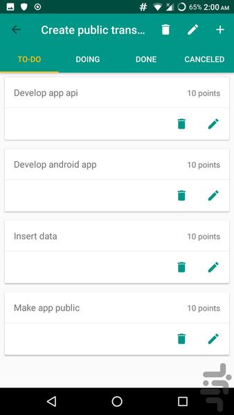 Project Assistant - Image screenshot of android app