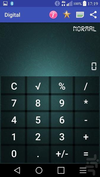 Calculator(jadid)2018 - Image screenshot of android app