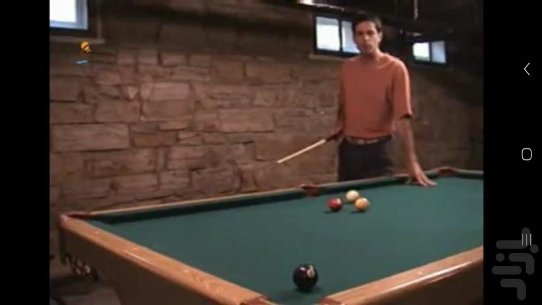 آموزش بیلیارد - عکس برنامه موبایلی اندروید