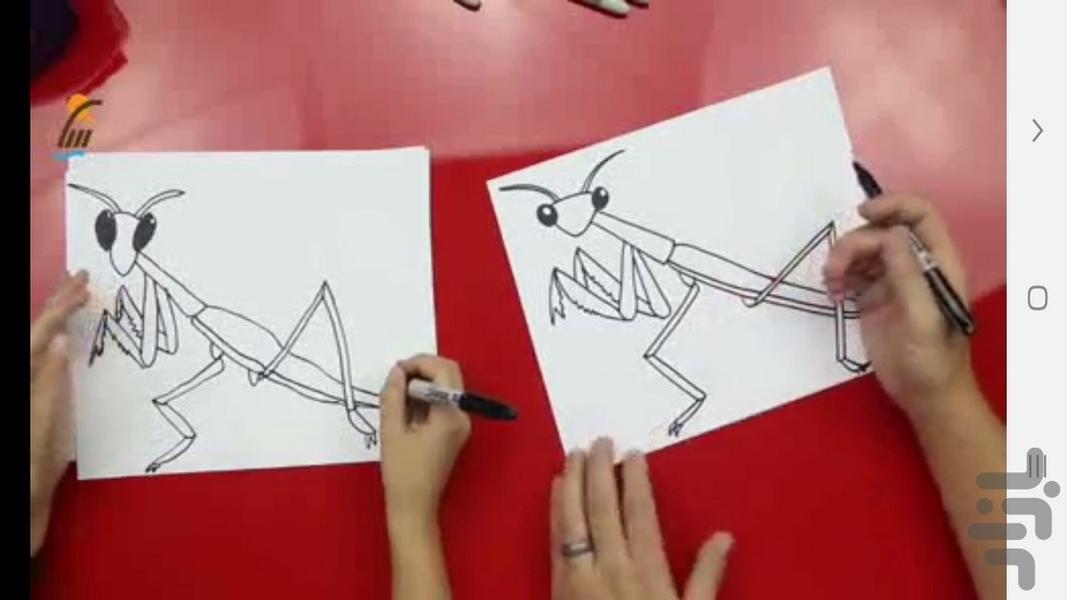 ‏Painting dinosaur for children - Image screenshot of android app