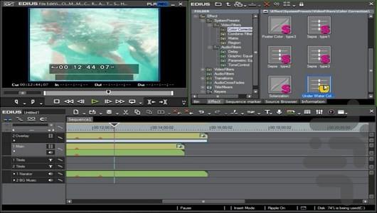 تدوین و ویرایش فیلم با Edius - عکس برنامه موبایلی اندروید