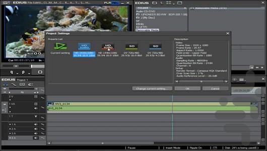 تدوین و ویرایش فیلم با Edius - عکس برنامه موبایلی اندروید