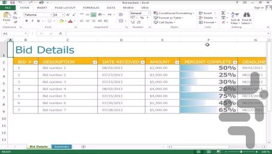 Microsoft Excel Training - Image screenshot of android app